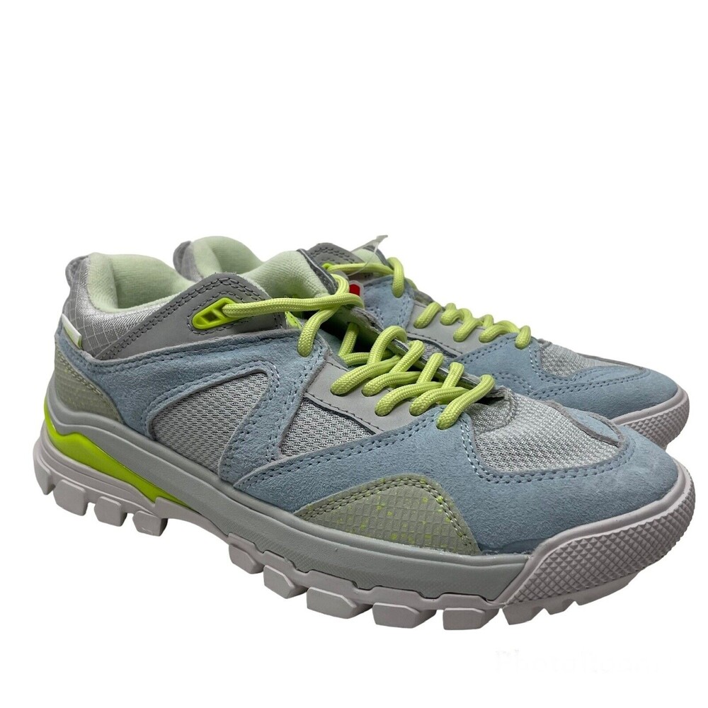 Vans Women’s AMZN Trailhead Ultracush MTE Blue Green Suede Shoes Hiking Size 8